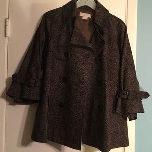 Michael Kors Jacket, size L, brown/black